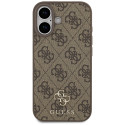 Kryt Guess 4G Small Classic Logo iPhone 17 - hnědý