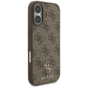 Kryt Guess 4G Small Classic Logo iPhone 17 - hnědý
