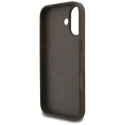 Kryt Guess 4G Small Classic Logo iPhone 17 - hnědý