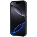 Pouzdro Audi z pravé kůže pro iPhone 17 Pro - černá/červená