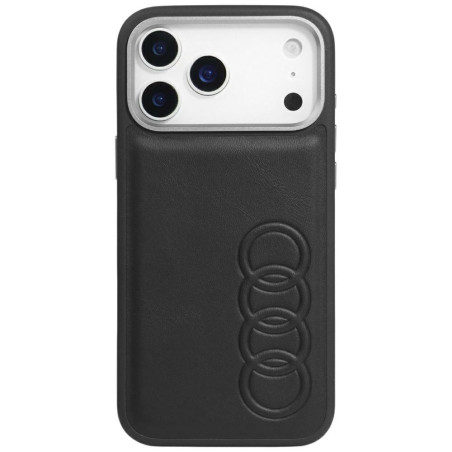 Pouzdro Audi TT Synthetic Leather MagSafe iPhone 17 Pro - černé