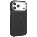 Pouzdro Audi TT Synthetic Leather MagSafe iPhone 17 Pro - černé