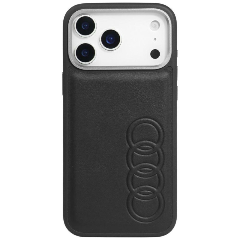 Kryt Audi TT Synthetic Leather MagSafe pro iPhone 17 Pro Max - černý