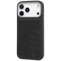 Kryt Audi TT Synthetic Leather MagSafe pro iPhone 17 Pro Max - černý