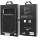 Kryt Audi TT Synthetic Leather MagSafe pro iPhone 17 Pro Max - černý