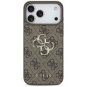 Kryt Guess 4G Big Logo pro iPhone 17 Pro Max - hnědá