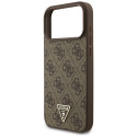 Kryt Guess 4G Strap Triangle Logo MagSafe pro iPhone 17 Pro Max - hně