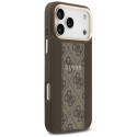 Kryt Guess 4G STRIPE MAGSAFE pro iPhone 17 Pro Max - brown