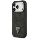 Kryt Guess TRIANGLE pro iPhone 17 Pro - černý