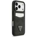 Kryt Guess TRIANGLE pro iPhone 17 Pro - černý