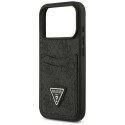 Kryt Guess TRIANGLE pro iPhone 17 Pro - černý