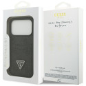Kryt Guess TRIANGLE pro iPhone 17 Pro - černý