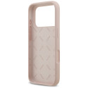 Kryt Guess Silicone Big 4G Script Case pro iPhone 17 Pro pink