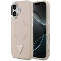 Kryt Guess Triangle Logo MagSafe iPhone 17 - pink