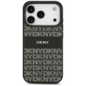 Kryt DKNY Repeat Texture Pattern pro iPhone 17 Pro – černá