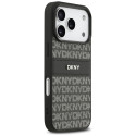 Kryt DKNY Repeat Texture Pattern pro iPhone 17 Pro – černá