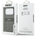Kryt DKNY Repeat Texture Pattern pro iPhone 17 Pro – černá