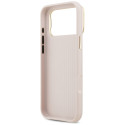Kryt Guess Grained Big 4G & Stand pro iPhone 17 Pro Max - růžová