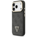 Kryt Guess 4G PU Triangle iPhone 17 Pro - black