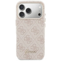 Kryt Guess 4G Script MagSafe pro iPhone 17 Pro Max - pink
