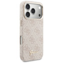 Kryt Guess 4G Script MagSafe pro iPhone 17 Pro Max - pink