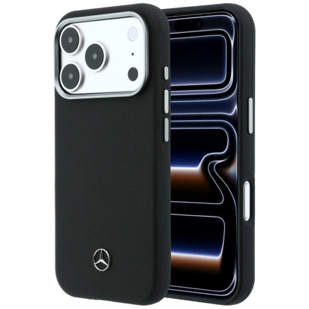 Kryt Mercedes Leather Semi Wrap iPhone 17 Pro Max