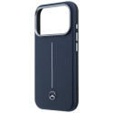 Kryt Mercedes Iconic Line MagSafe pro iPhone 17 Pro – navy blue