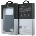 Kryt Mercedes Iconic Line MagSafe pro iPhone 17 Pro – navy blue
