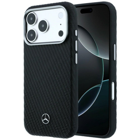 Kryt Mercedes pro iPhone 17 Pro - černý (MagSafe)