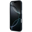 Kryt Mercedes Leather Semi Wrap iPhone 17 Pro - navy blue