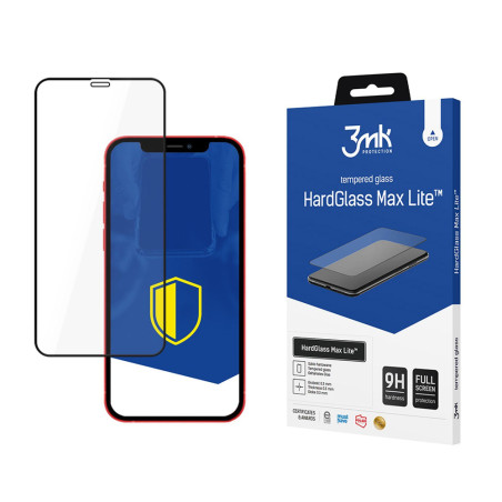 Ochranné sklo 3mk HardGlass Max Lite iPhone 12 Mini