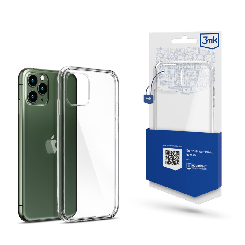 Kryt 3mk Clear Case pro iPhone 11 Pro - transparentní