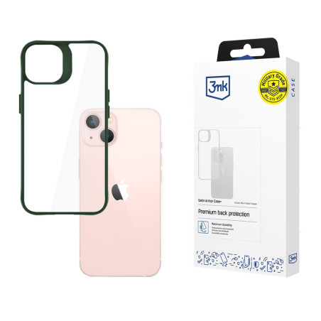 Kryt 3mk SATIN ARMOR CASE+ iPhone 14 - zelená
