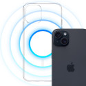 Kryt 3mk Clear MagCase MagSafe pro iPhone 15 Plus - transparent