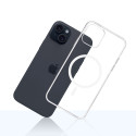 Kryt 3mk Clear MagCase MagSafe pro iPhone 15 Plus - transparent