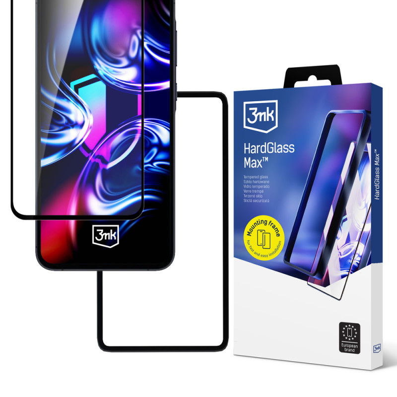 Ochranné sklo 3mk HARdGlass MAX pro iPhone 12 - čiré (varianta neuvedena)