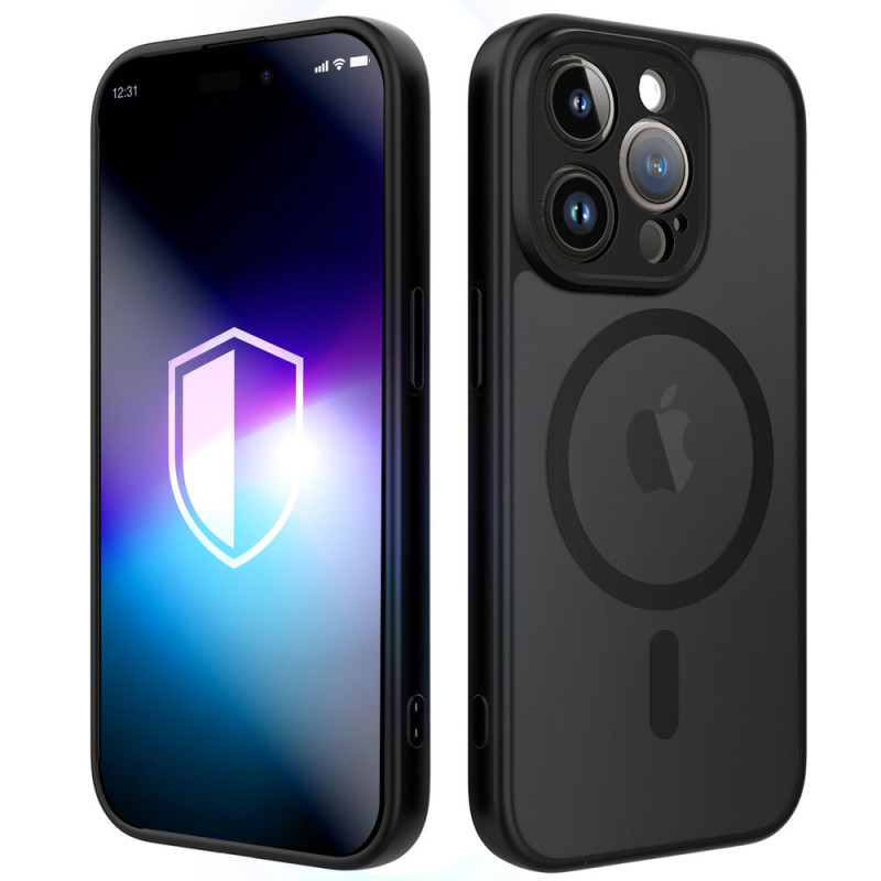 Kryt 3mk MISTY MagCase pro iPhone 15 Pro - black