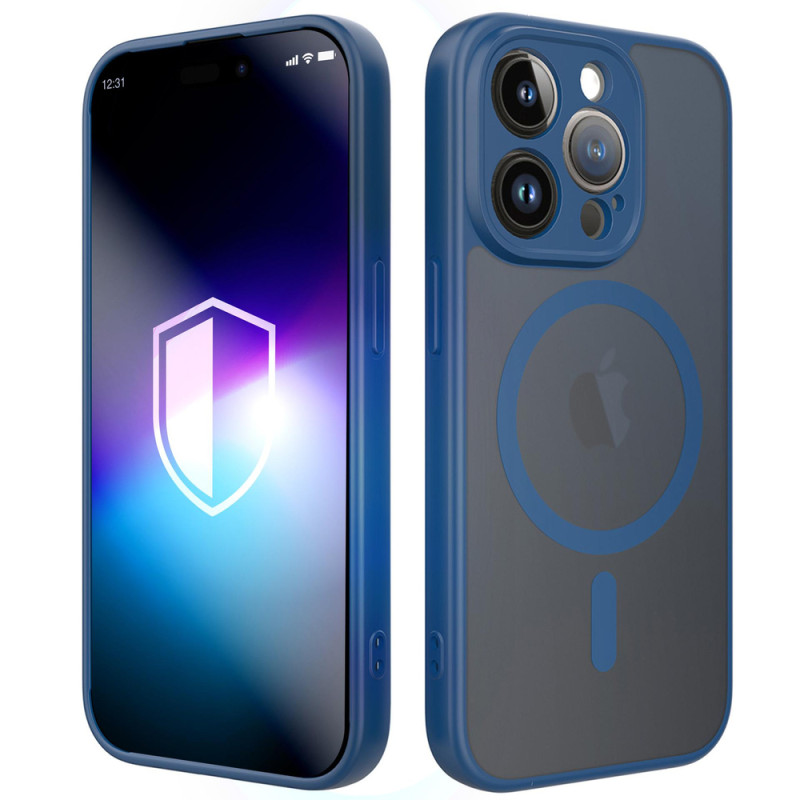 Kryt 3mk MISTY MagCase pro iPhone 15 Pro Max - modrá