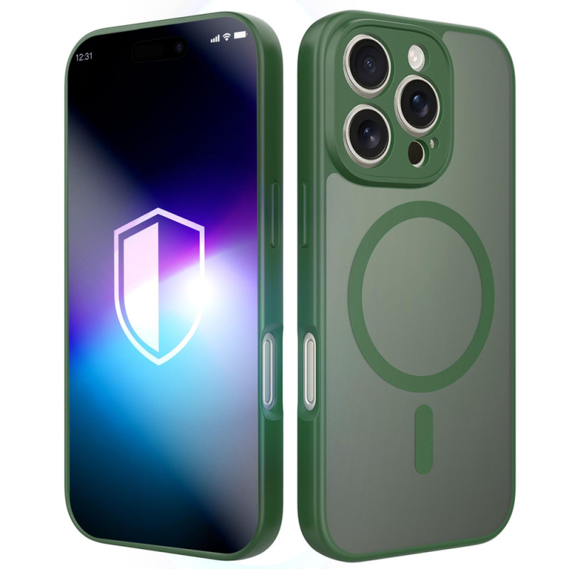 Kryt 3mk MISTY MagCase pro iPhone 16 Pro - green