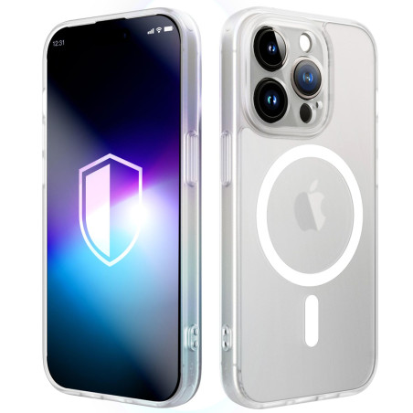 Kryt 3mk Misty MagCase pro iPhone 15 Pro - bílá