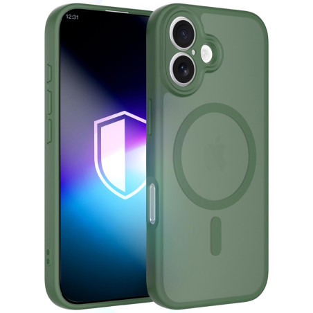 Kryt 3mk Misty MagCase pro iPhone 16 - green
