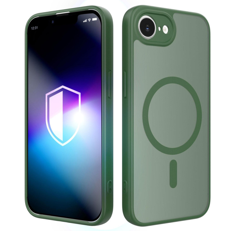 Kryt 3mk MISTY MagCase pro iPhone 16E / 17E - green