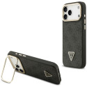 Kryt Guess 4G PU Triangle pro iPhone 17 Pro Max - černý