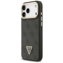 Kryt Guess 4G PU Triangle pro iPhone 17 Pro Max - černý