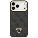 Kryt Guess 4G PU Triangle pro iPhone 17 Pro Max - černý