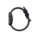 NJORD Vatn Řemínek z lososí kůže pro Apple Watch 42/44/45/49mm, tmavě modrý