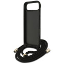 Pouzdro Guess 4G BIG LOGO CORD pro iPhone 17 Air - hnědá