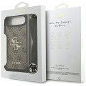 Pouzdro Guess 4G BIG LOGO CORD pro iPhone 17 Air - hnědá