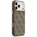 Kryt Guess 4G PU Classic Logo MagSafe pro iPhone 17 Pro Max - hnědá