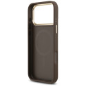 Kryt Guess 4G PU Classic Logo MagSafe pro iPhone 17 Pro Max - hnědá